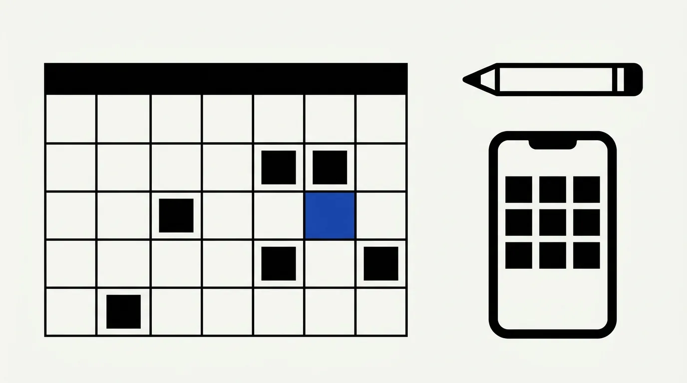 An Instagram Content Plan That Survives a Busy Month (With a Template)